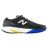Men's Fresh Foam X CT-Rally v2 2E Width Tennis Shoes Black and Apollo Gold,Footwear,New Balance,,,Tennis Express,MCHRALP2-2
