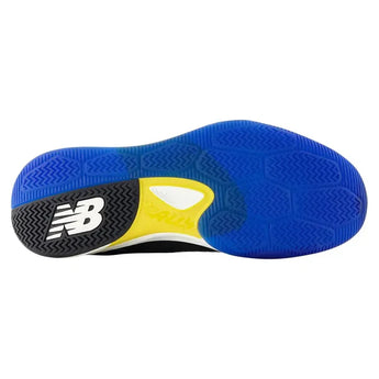 Men's Fresh Foam X CT-Rally v2 2E Width Tennis Shoes Black and Apollo Gold,Footwear,New Balance,,,Tennis Express,MCHRALP2-5
