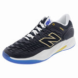Men's Fresh Foam X CT-Rally v2 2E Width Tennis Shoes Black and Apollo Gold,Footwear,New Balance,,,Tennis Express,MCHRALP22E-H25copy
