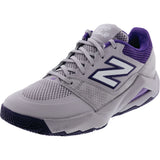 Men's Coco Delray 2E Width Tennis Shoes Off-Line Grey and Boysenberry, New Balance, Off-Line Grey/Boysenberry, Tennis Express, MCOD11U2E-H26-OFF-LINE-GREY-BOYSENBERRY-1
