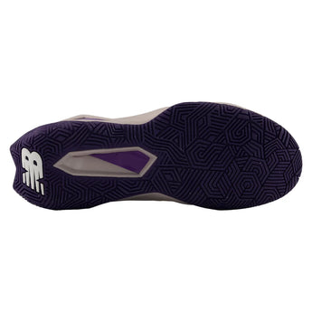 Men's Coco Delray D Width Tennis Shoes Off-Line Grey and Boysenberry, New Balance, Tennis Express, MCOD11UD-H26-5