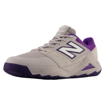 Men's Coco Delray D Width Tennis Shoes Off-Line Grey and Boysenberry, New Balance, Off-Line Grey/Boysenberry, Tennis Express, MCOD11UD-H26-OFF-LINE-GREY-BOYSENBERRY-1