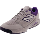 Men's Coco Delray D Width Tennis Shoes Off-Line Grey and Boysenberry, New Balance, Off-Line Grey/Boysenberry, Tennis Express, MCOD11UD-H26-OFF-LINE-GREY-BOYSENBERRY-3