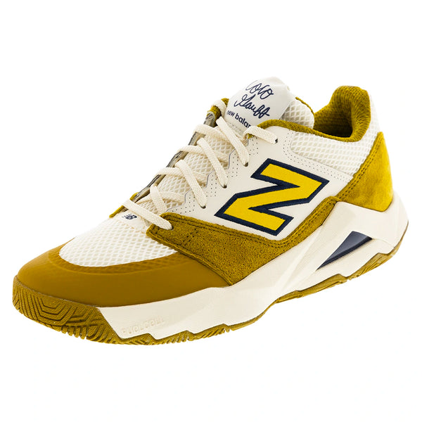 Men's Coco Delray 2E Width Tennis Shoes Angora and Basil Oil,Footwear,New Balance,Angora/Basil Oil,8,Tennis Express,MCOD2C92E-F26