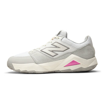 Men's Coco Delray 2E Width Tennis Shoes NB White and Pink Heat,Footwear,New Balance,,,Tennis Express,MCOD2KY2E-1