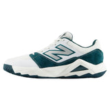 Men's Coco Delray 2E Width Tennis Shoes NB White and Deep End,Footwear,New Balance,,,Tennis Express,MCOD44Y-1