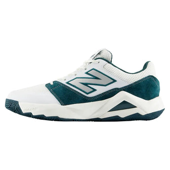Men's Coco Delray 2E Width Tennis Shoes NB White and Deep End,Footwear,New Balance,,,Tennis Express,MCOD44Y-1