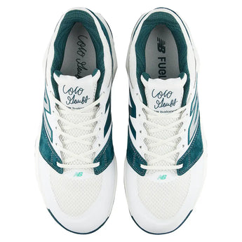 Men's Coco Delray 2E Width Tennis Shoes NB White and Deep End,Footwear,New Balance,,,Tennis Express,MCOD44Y-3