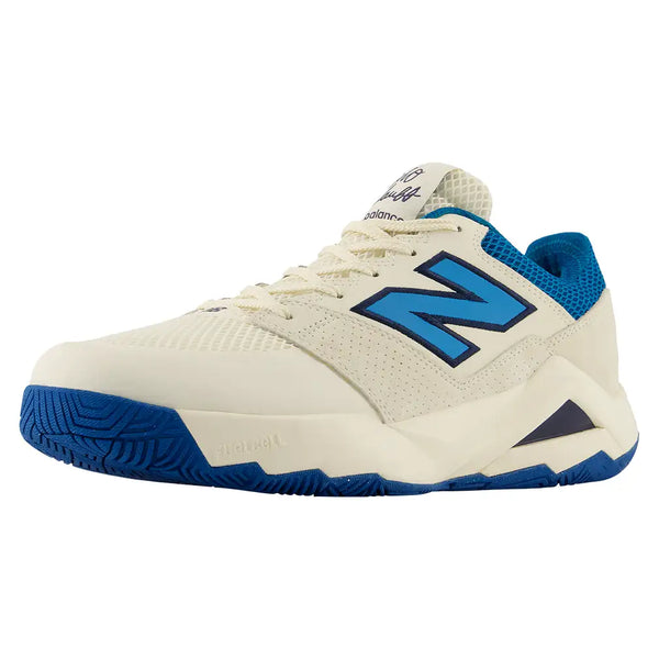 Men's Coco Delray D Width Tennis Shoes Angora and North Sea,Footwear,New Balance,Angora/North Sea,7,Tennis Express,MCOD78K-y