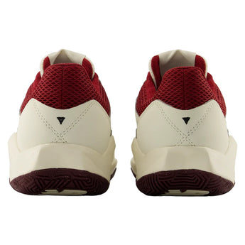 Men's Coco Delray D Width Tennis Shoes Angora and Podium Red, New Balance, Tennis Express, MCOD817D-F26-4
