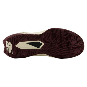 Men's Coco Delray D Width Tennis Shoes Angora and Podium Red, New Balance, Tennis Express, MCOD817D-F26-5