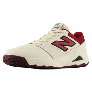 Men's Coco Delray D Width Tennis Shoes Angora and Podium Red, New Balance, Angora/Podium Red, Tennis Express, MCOD817D-F26-ANGORA-PODIUM-RED-1