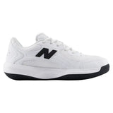 Men's FuelCell 696v7 D Width Tennis Shoes White and Black,Footwear,New Balance,,,Tennis Express,MH6961T5-2