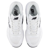 Men's FuelCell 696v7 D Width Tennis Shoes White and Black,Footwear,New Balance,,,Tennis Express,MH6961T5-3