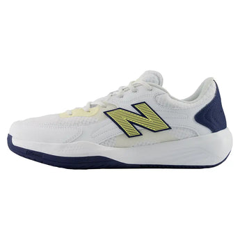 Men's FuelCell 696v7 D Width Tennis Shoes White and Enoki,Footwear,New Balance,,,Tennis Express,MH6963L2-1