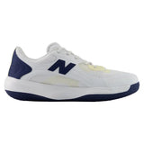 Men's FuelCell 696v7 D Width Tennis Shoes White and Enoki,Footwear,New Balance,,,Tennis Express,MH6963L2-2