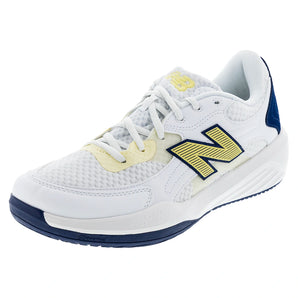 Men's FuelCell 696v7 D Width Tennis Shoes White and Enoki,Footwear,New Balance,White/Enoki,7,Tennis Express,MH6963L2D-F26copy