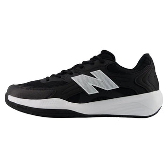 Men's FuelCell 696v7 D Width Tennis Shoes Black and White,Footwear,New Balance,,,Tennis Express,MH69689D-1