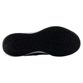 Men's FuelCell 696v7 D Width Tennis Shoes Black and White,Footwear,New Balance,,,Tennis Express,MH69689D-5