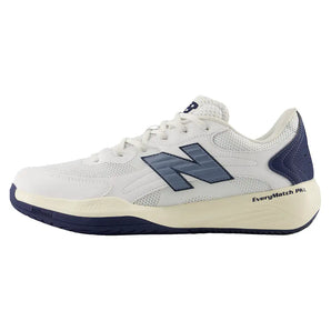 Men's EveryMatch PKL D Width Pickleball Shoes White and Zinc Blue,Footwear,New Balance,,,Tennis Express,MHEVM1DQ-1