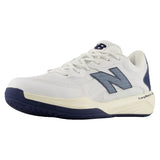Men's EveryMatch PKL D Width Pickleball Shoes White and Zinc Blue,Footwear,New Balance,White/Zinc Blue,7,Tennis Express,MHEVM1DQ-y