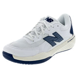 Men's EveryMatch PKL D Width Pickleball Shoes White and Zinc Blue,Footwear,New Balance,White/Zinc Blue,7,Tennis Express,MHEVM1DQD-F26copy