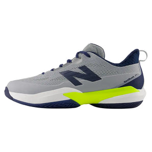 Men's NetRush PKL D Width Pickleball Shoes Light Zinc Blue and Navy,Footwear,New Balance,,,Tennis Express,MHNET3YG-1