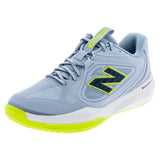 Men's SmashStep PKL 2E Width Pickleball Shoes Zinc Blue and Navy,Footwear,New Balance,Zinc Blue/Navy,8,Tennis Express,MHSMA3UK2E-F26_2