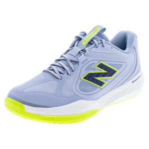 Men's SmashStep PKL D Width Pickleball Shoes Zinc Blue and Navy,Footwear,New Balance,Zinc Blue/Navy,7,Tennis Express,MHSMA3UKD-F26copy