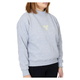 Women's The Mockneck Tennis Sweatshirt Grey, CourtLife, Tennis Express, MN-GRYF26-3