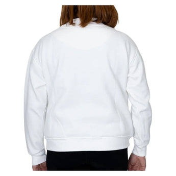Women's The Mockneck Tennis Sweatshirt Ivory, CourtLife, Tennis Express, MN-IVF26-1