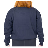 Women's The Mockneck Tennis Sweatshirt Navy, CourtLife, Tennis Express, MN-NAF26-1