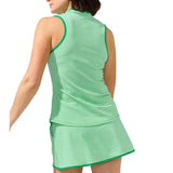 Women's Mock Neck Tennis Tank Geo Wave-Apparel-Bobbe-MNT-GWS25-2-Tennis Express