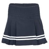 Women's Monroe 15 Inch Tennis Skort, Bubble, Black, Tennis Express, MON-B-BLACK-1