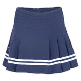 Women's Monroe 15 Inch Tennis Skort, Bubble, Navy, Tennis Express, MON-B-NAVY-1