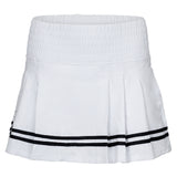 Women's Monroe 15 Inch Tennis Skort,Apparel,Bubble,White,XS,Tennis Express,MON-B-w-1