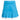 Girl's Pleat Tennis Skort with Trim Aqua-Apparel-Little Miss Tennis-MOR22-U23-Tennis Express