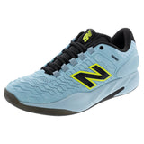 Men's Fresh Foam X CT-Rally v2 D Width Tennis Shoes Glint Blue and Black,Footwear,New Balance,Glint Blue/Black,7,Tennis Express,MRAL1HMDcopy