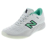 Men's Fresh Foam X CT-Rally v2 2E Width Tennis Shoes NB 103 White and Deep End,Footwear,New Balance,NB 103 White/Deep End,8,Tennis Express,MRAL26A2E