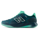 Men's CLAY Court Fresh Foam X CT-Rally v2 D Width Tennis Shoes Medusa Green and Deep End,Footwear,New Balance,,,Tennis Express,MRAL5AHD-1