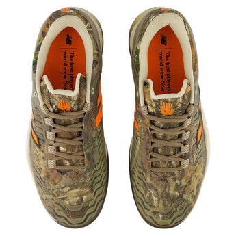 Men's Fresh Foam X CT-Rally v2 Clay D Width Tennis Shoes Dark Camo and Wakame-Footwear-New Balance-MRAL9LW-3-Tennis Express