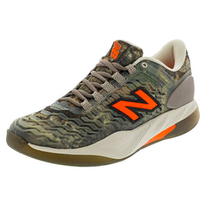 Men's Fresh Foam X CT-Rally v2 D Width Tennis Shoes Dark Camo and Wakame,Footwear,New Balance,Dark Camo/Wakame,7,Tennis Express,MRAL9LWDcopy