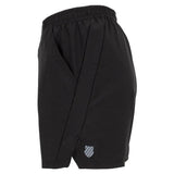Men's Supercharge 7 Inch Tennis Short Black-Apparel-K-Swiss-MS02-001S22-3-Tennis Express