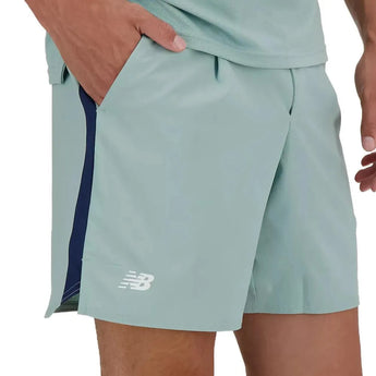 Men's Tournament Tennis Short Salt Marsh-Apparel-New Balance-MS41401-SAMU24-2-Tennis Express