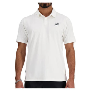 Men's Performance Tennis Polo White-Apparel-New Balance-MT41401-WTS24-3-Tennis Express