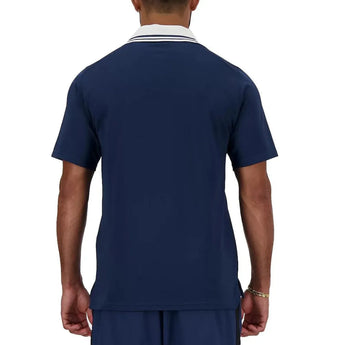 Men's Tournament Tennis Polo Navy-Apparel-New Balance-MT41402-NNY-2-Tennis Express