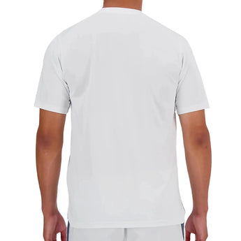 Men's Tournament Tennis Top White-Apparel-New Balance-MT41403-WTS24-1-Tennis Express