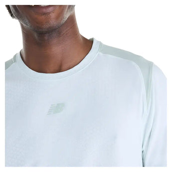 Men's NYC Tournament Tennis Top Mint Water,Apparel,New Balance,,,Tennis Express,MT6203YC-MNWF26-6