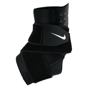 Pro Ankle Strap Sleeve Black and White, Nike, Black/White, Tennis Express, N1000673-010-BLACK-WHITE-1