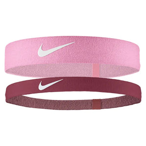 Unisex Flex Headband 2 Pack Pink Rise and Smoke,Accessories,Nike,Pink Rise/Smoke,One Size,Tennis Express,N1009191-664F26-1